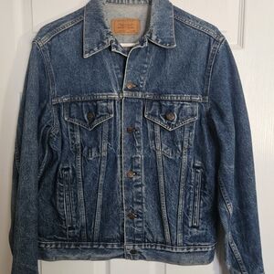 Levi's Vintage Made In USA Trucker Jacket Mens Size 38 / Womens Medium.
